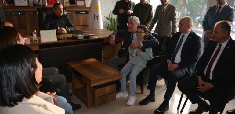Müsavat Dervişoğlu’ndan İYİ Parti Aliağa Başkanlığına Ziyaret