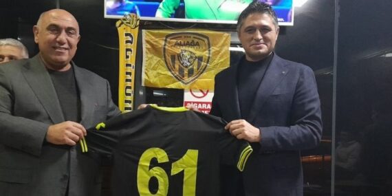 Karadenizliler Derneği’nden Aliağa FK’ya  Moral Yemeği