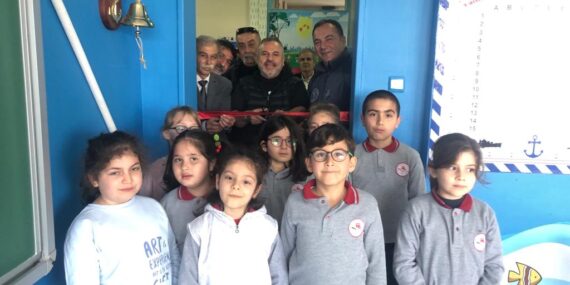 Aliağa’da Şehit Bülent Yanpala İlkokulu’nda Denizcilik ve Zekâ Oyunları Sınıfı açıldı