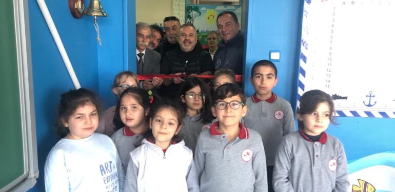 Aliağa’da Şehit Bülent Yanpala İlkokulu’nda Denizcilik ve Zekâ Oyunları Sınıfı açıldı