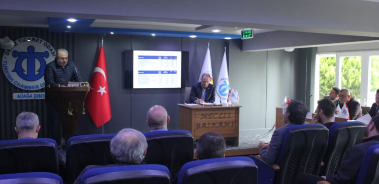 DTO Aliağa’da Şubat Ayı Meclis Toplantısı Gerçekleşti
