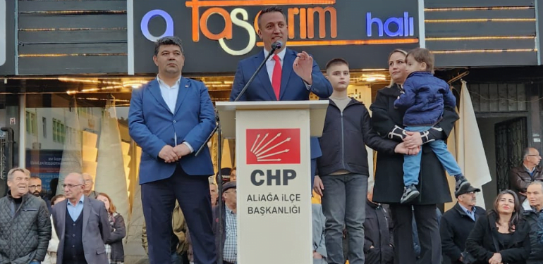 BARIŞ EROĞLU CHP ALİAĞA BELEDİYE BAŞKAN ADAY ADAYI OLDUĞUNU AÇIKLADI