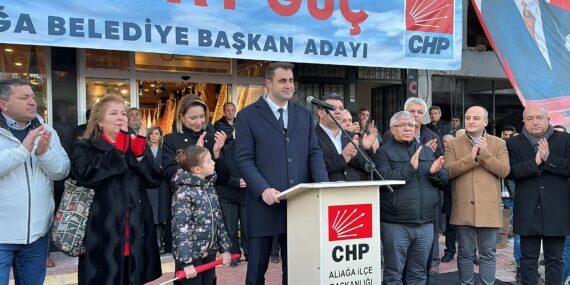 CHP Aliağa Adayı Güç start verdi: Aliağa’mızı yeniden kazanacağız !