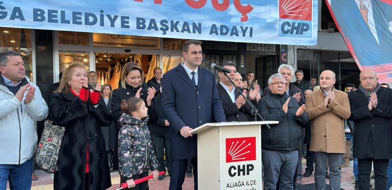 CHP Aliağa Adayı Güç start verdi: Aliağa’mızı yeniden kazanacağız !